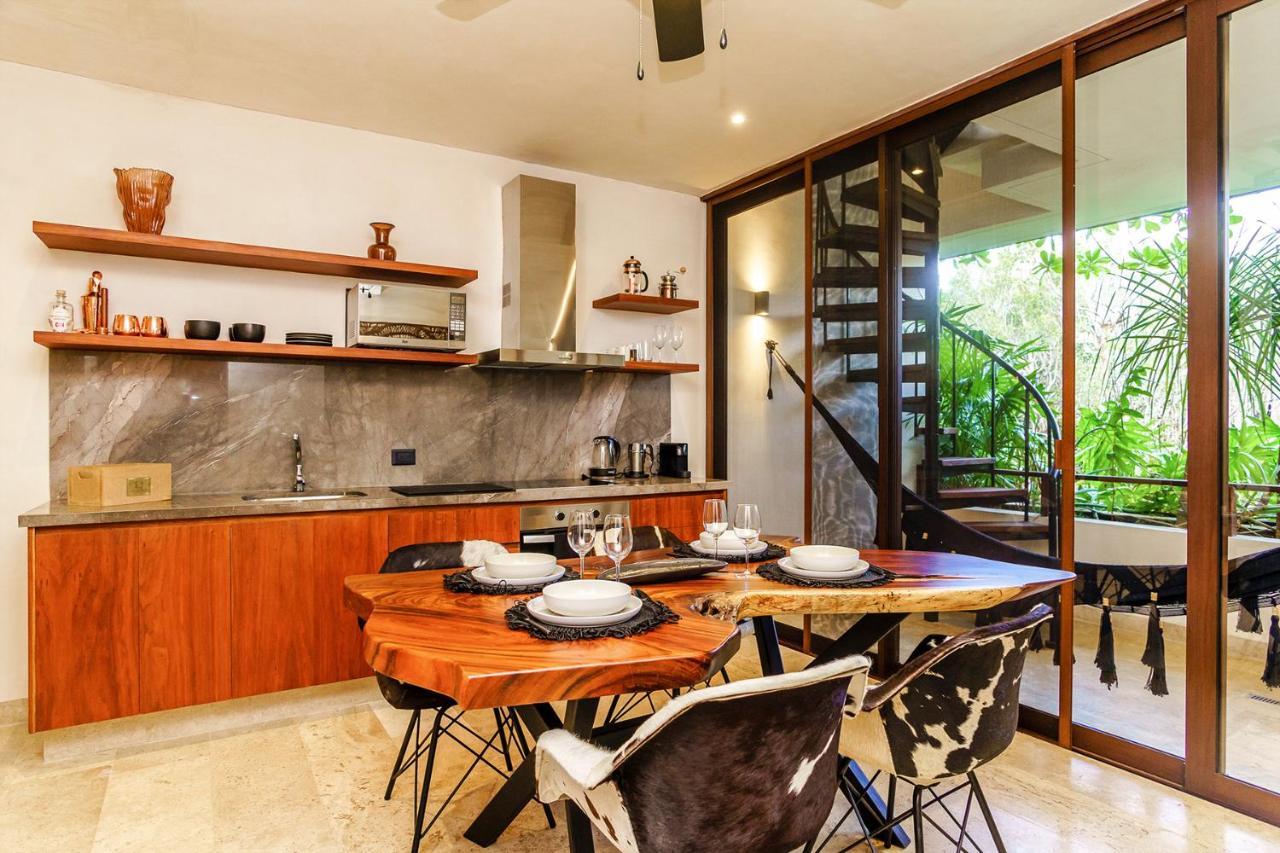 Jungle Luxury In Private Residential Area & Stunning Rooftop By Stella Rentals Tulum Ngoại thất bức ảnh