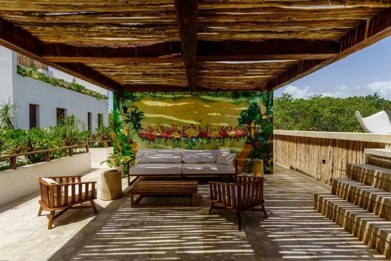 Jungle Luxury In Private Residential Area & Stunning Rooftop By Stella Rentals Tulum Ngoại thất bức ảnh