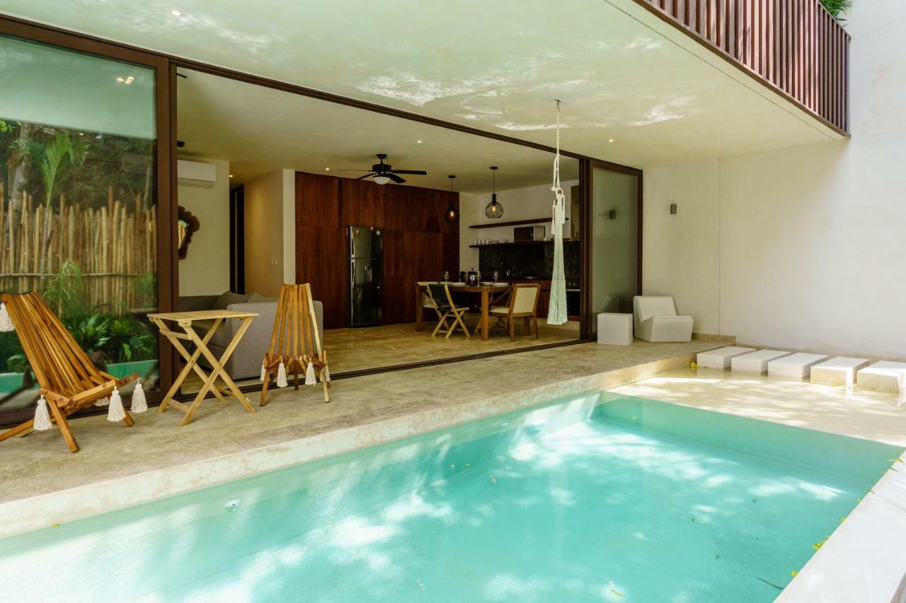 Jungle Luxury In Private Residential Area & Stunning Rooftop By Stella Rentals Tulum Ngoại thất bức ảnh