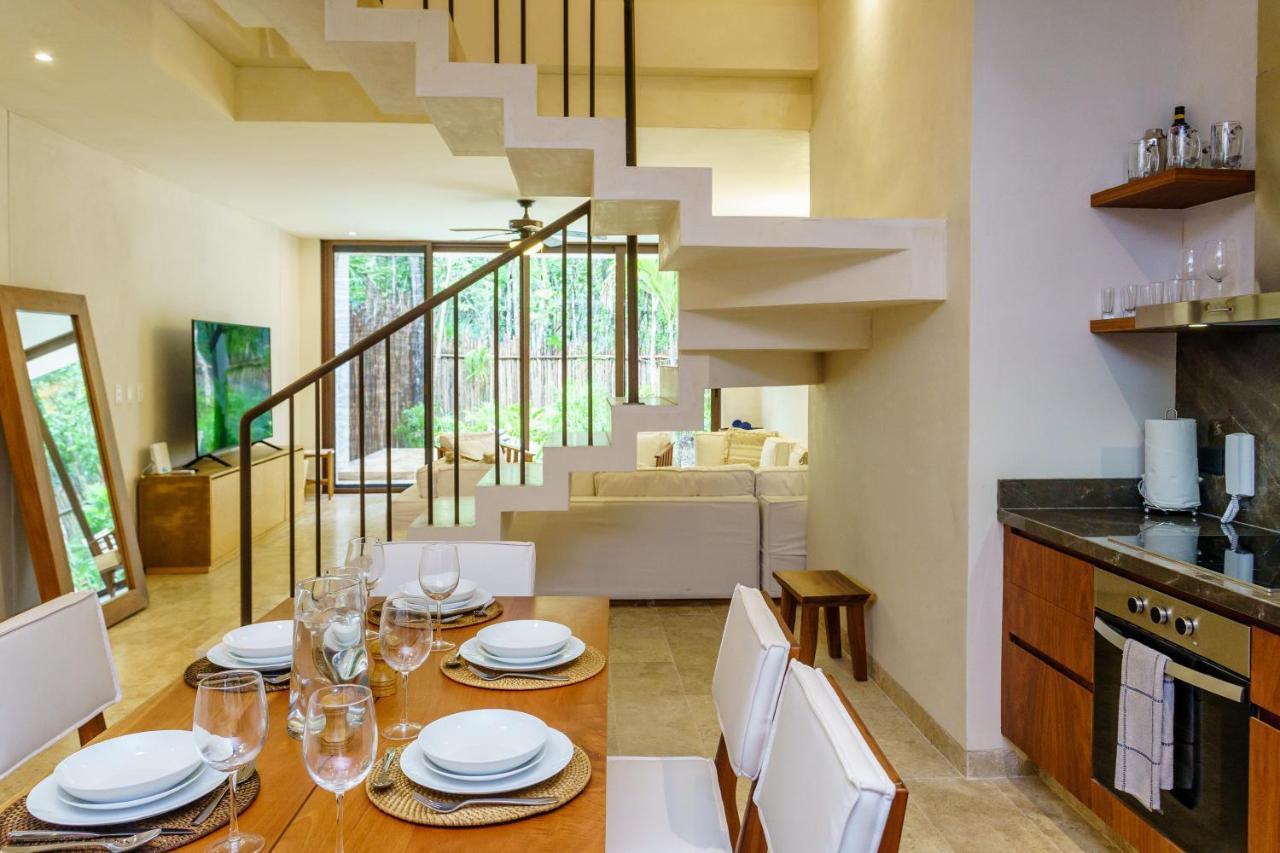 Jungle Luxury In Private Residential Area & Stunning Rooftop By Stella Rentals Tulum Ngoại thất bức ảnh